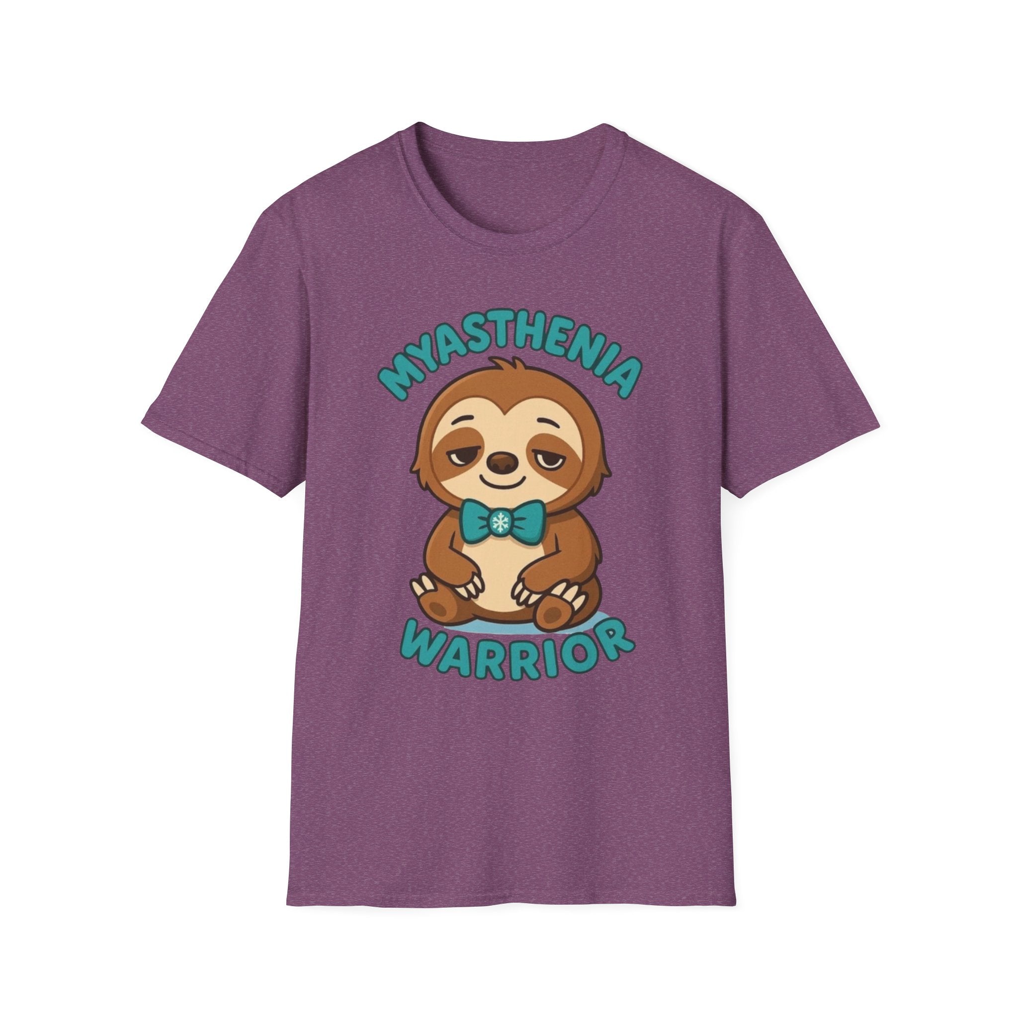 Myasthenia Warrior Sloth T-Shirt