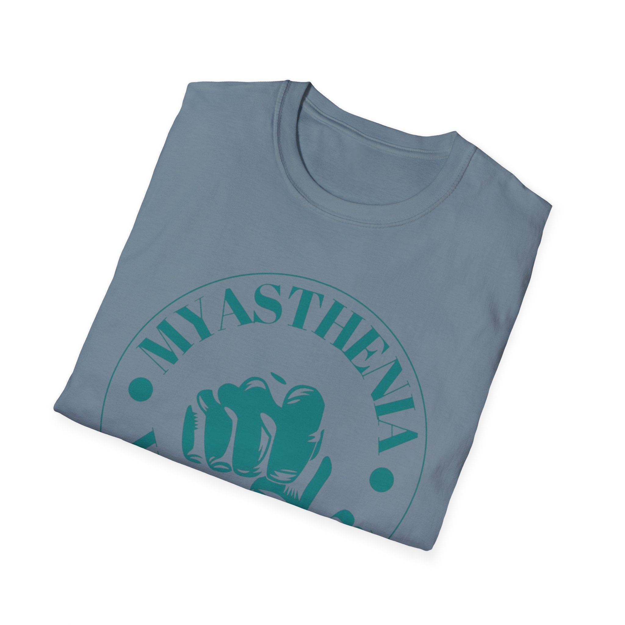 Myasthenia Warrior T-Shirt — Fist Logo Awareness Tee