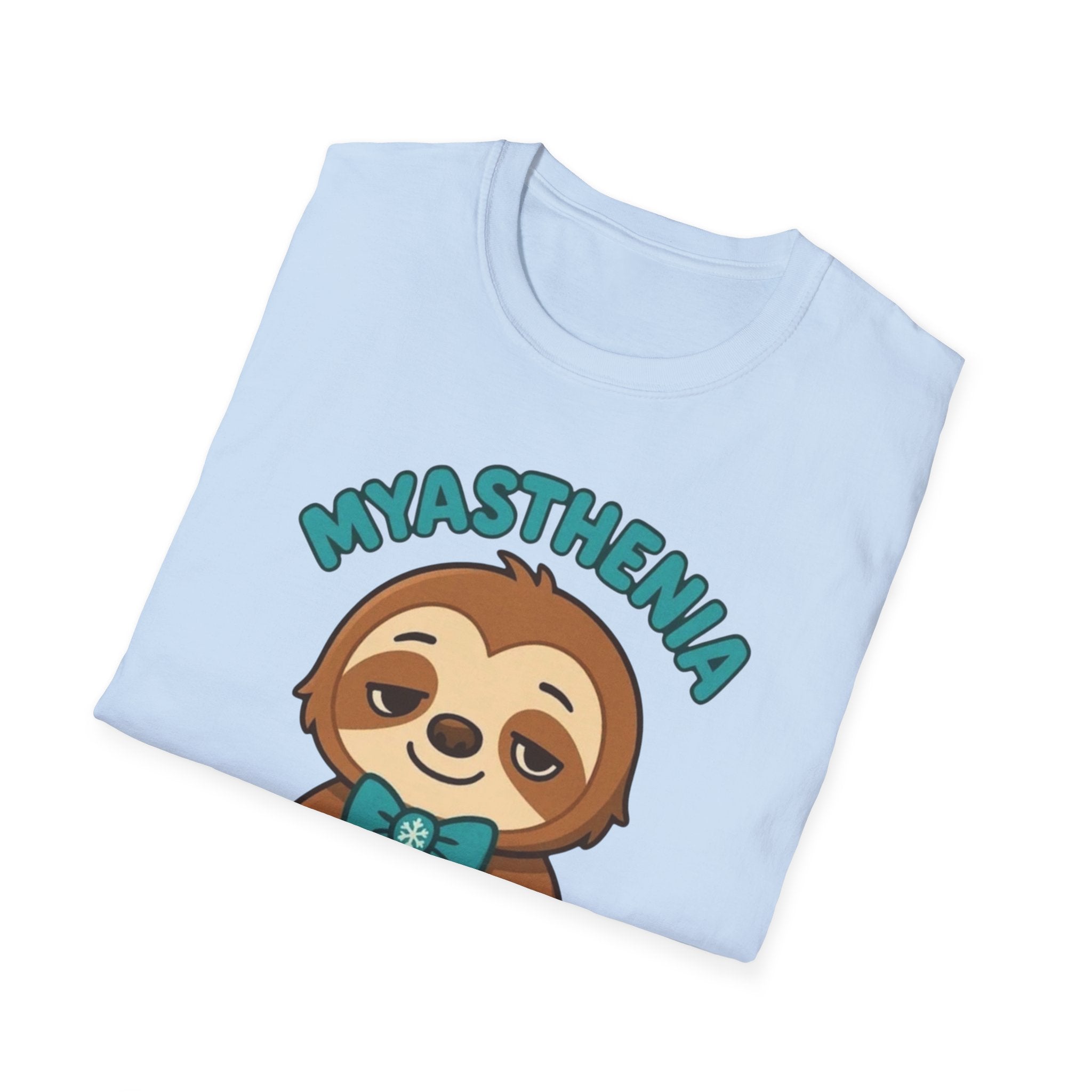 Myasthenia Warrior Sloth T-Shirt