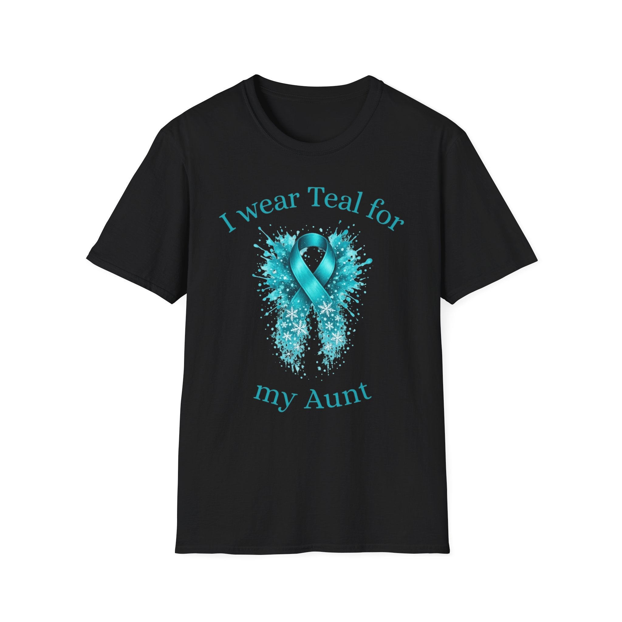 Myasthenia Gravis Awareness T-Shirt — “I Wear Teal For My Aunt”