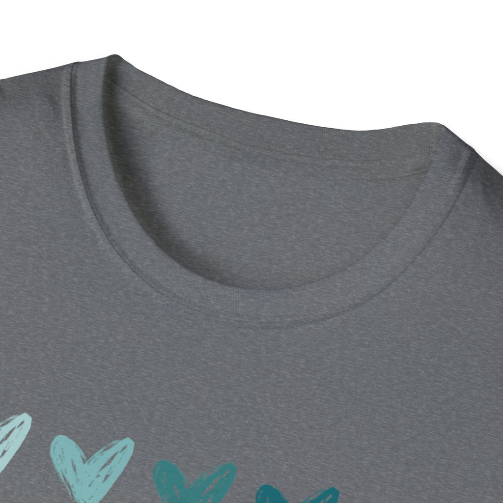 Myasthenia Gravis Warrior T‑Shirt — Teal Heart Awareness Tee