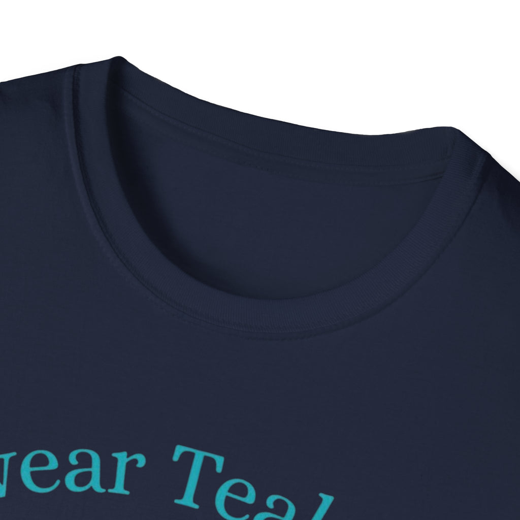 Myasthenia Gravis Awareness T-Shirt — "I Wear Teal for My Cousin" Support Tee