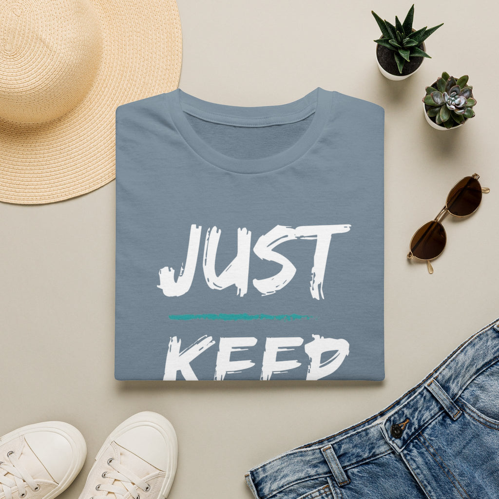 Just Keep Moving Forward T-Shirt — Motivational Inspirational Tee