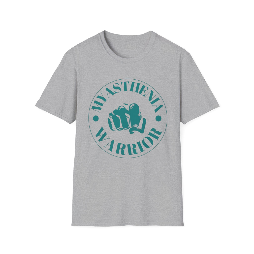 Myasthenia Warrior T-Shirt — Fist Logo Awareness Tee