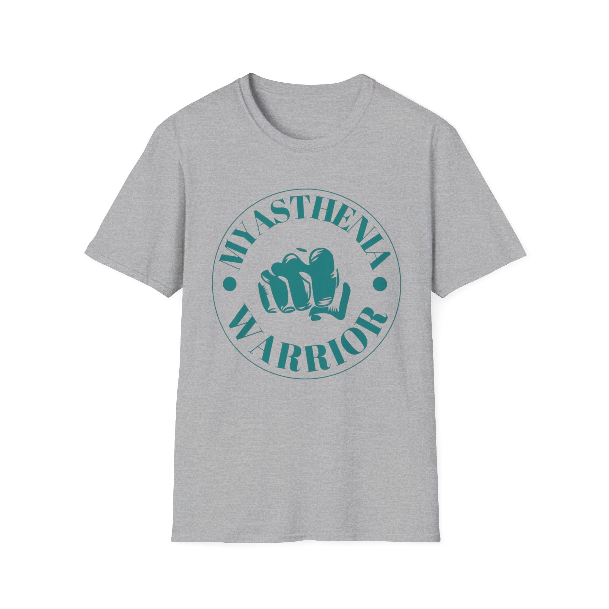 Myasthenia Warrior T-Shirt — Fist Logo Awareness Tee