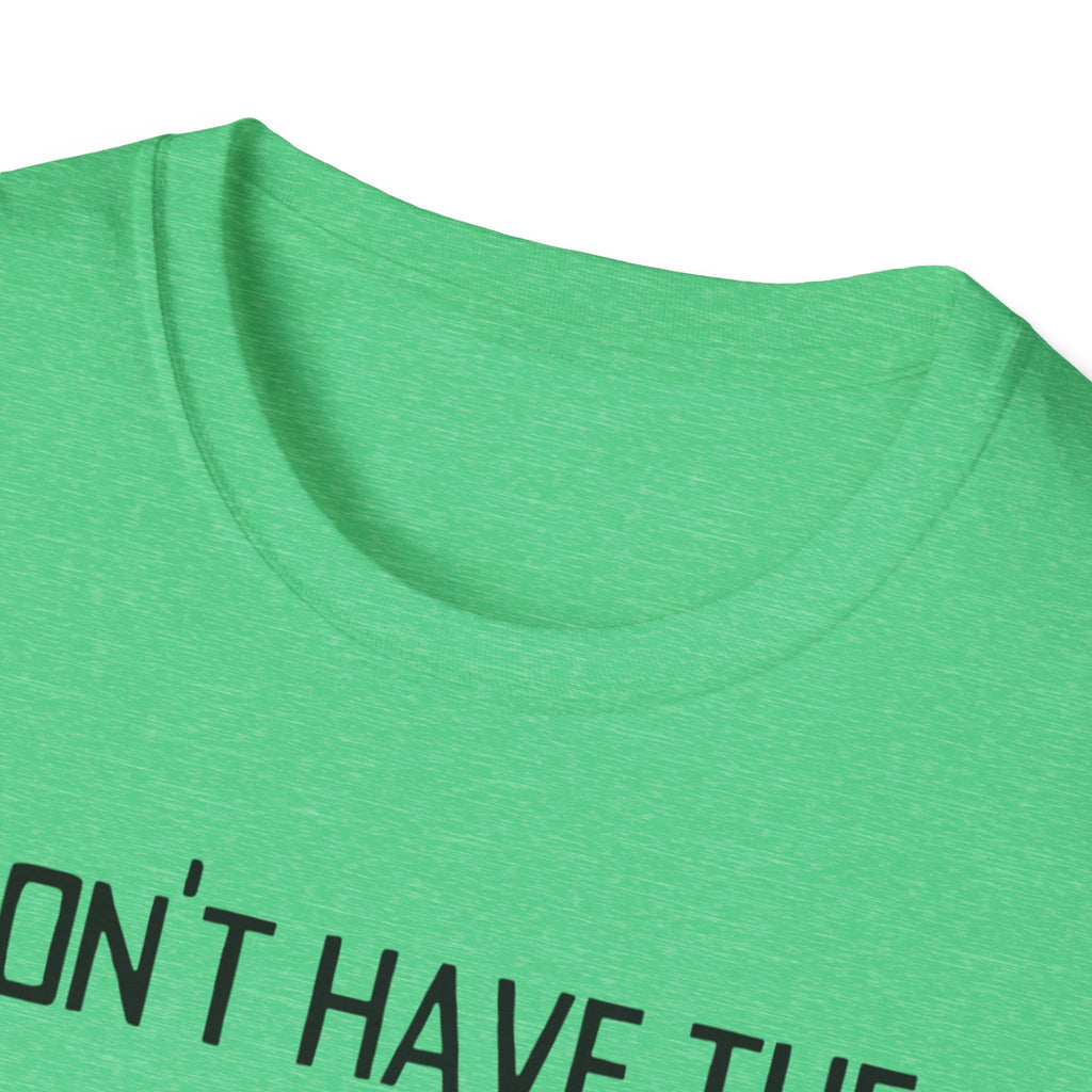T-Shirt — “I Don’t Have the Energy For This” Low Battery Graphic Tee