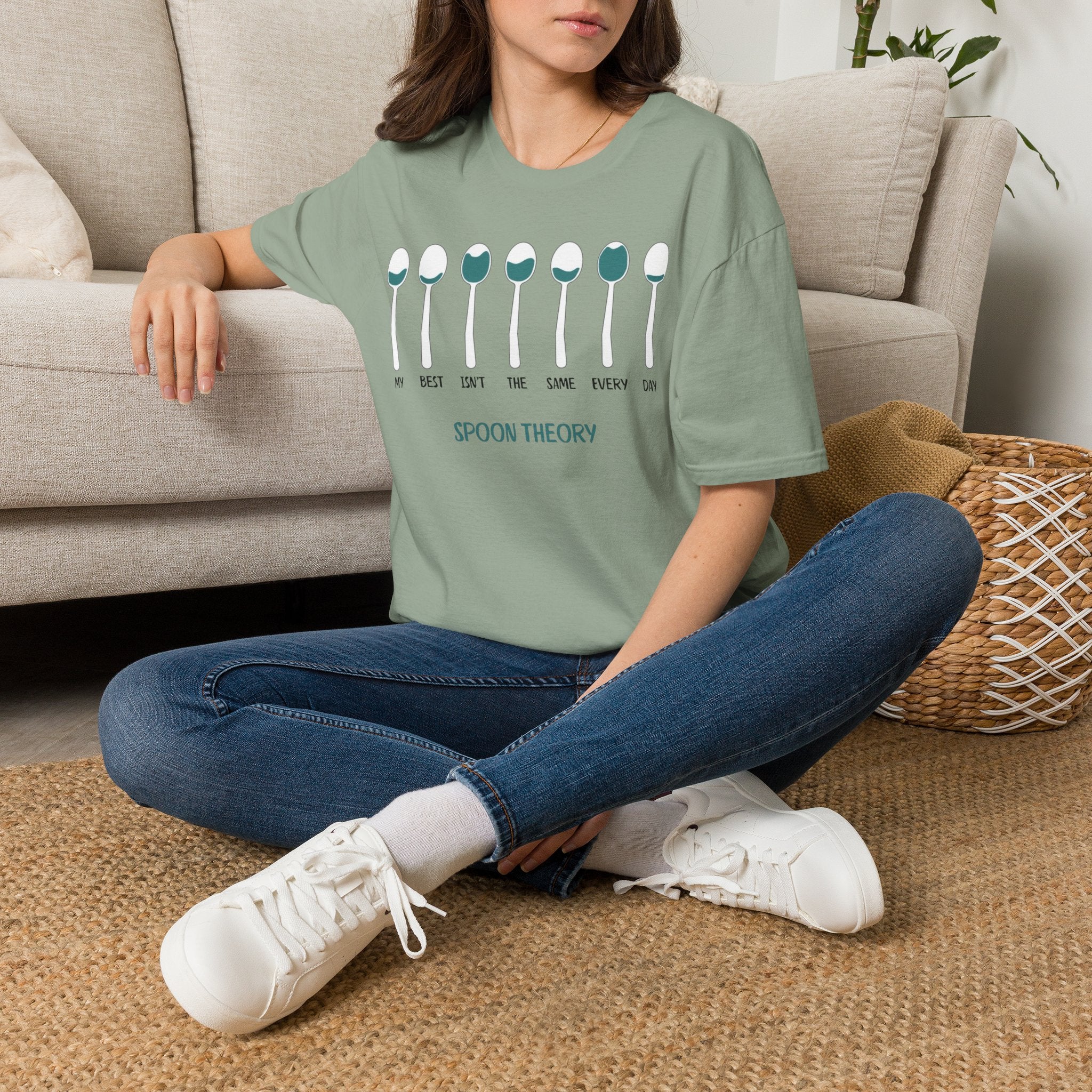 Spoon Theory T-Shirt – "My Best Isn't the Same Every Day" Chronic Illness Awareness Tee