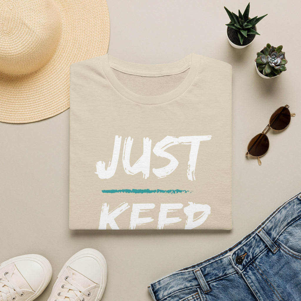 Just Keep Moving Forward T-Shirt — Motivational Inspirational Tee