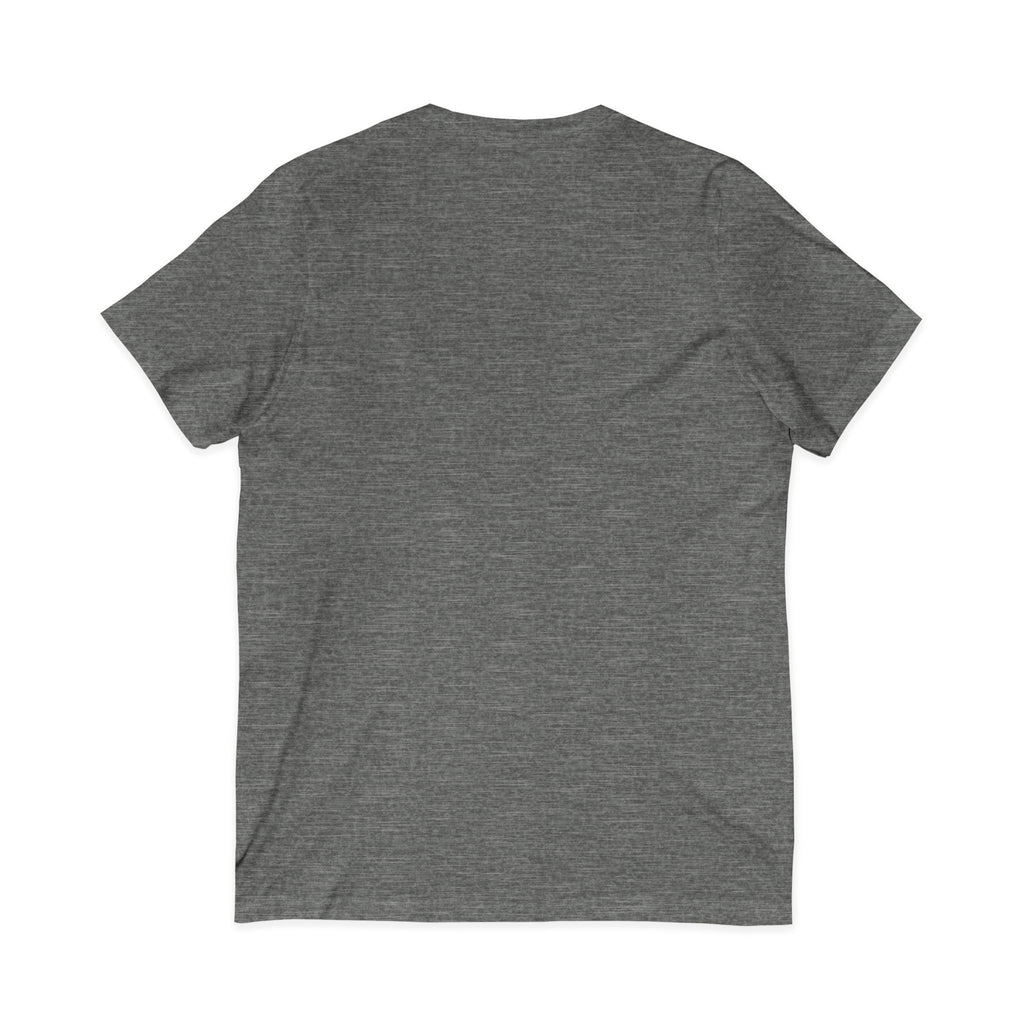 Rare Zebra Awareness V-Neck Tee — "I Am Rare" Teal Ribbon Shirt