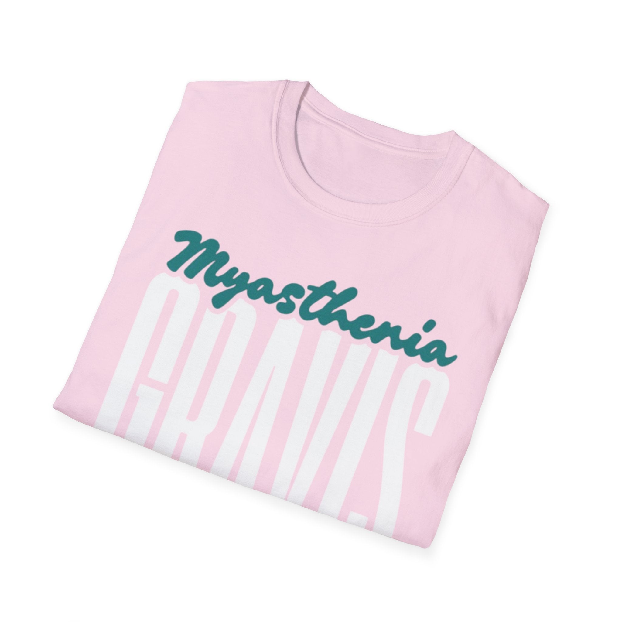 Myasthenia Gravis Minimalist Logo T-Shirt