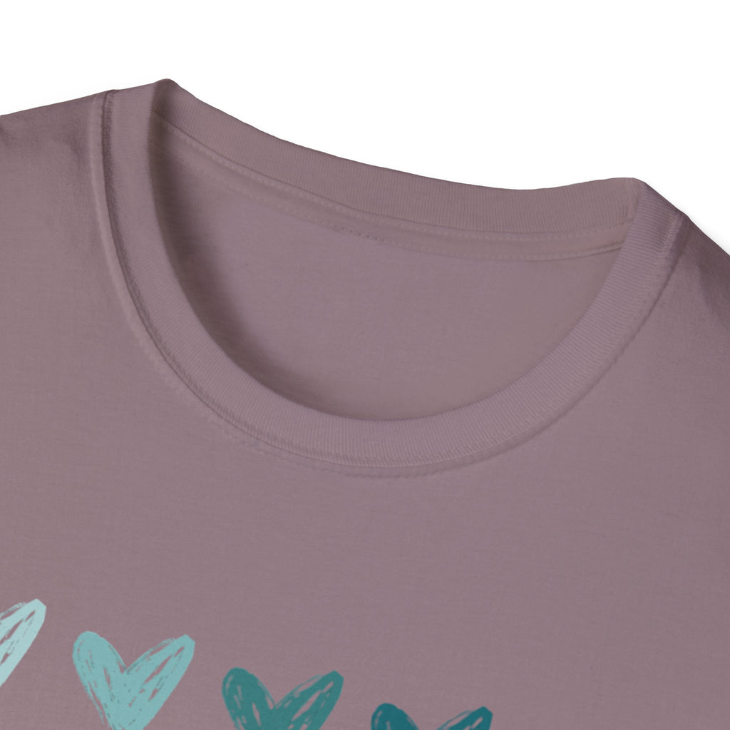 Myasthenia Gravis Warrior T‑Shirt — Teal Heart Awareness Tee