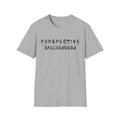Perspective T-Shirt – Upside-Down "P3RPECT!VE / PERSPECTIVE" Graphic Tee