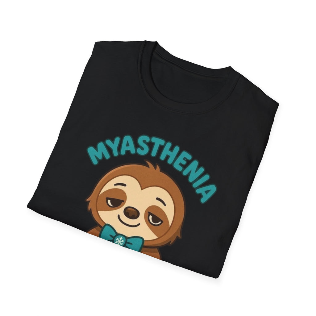 Myasthenia Warrior Sloth T-Shirt