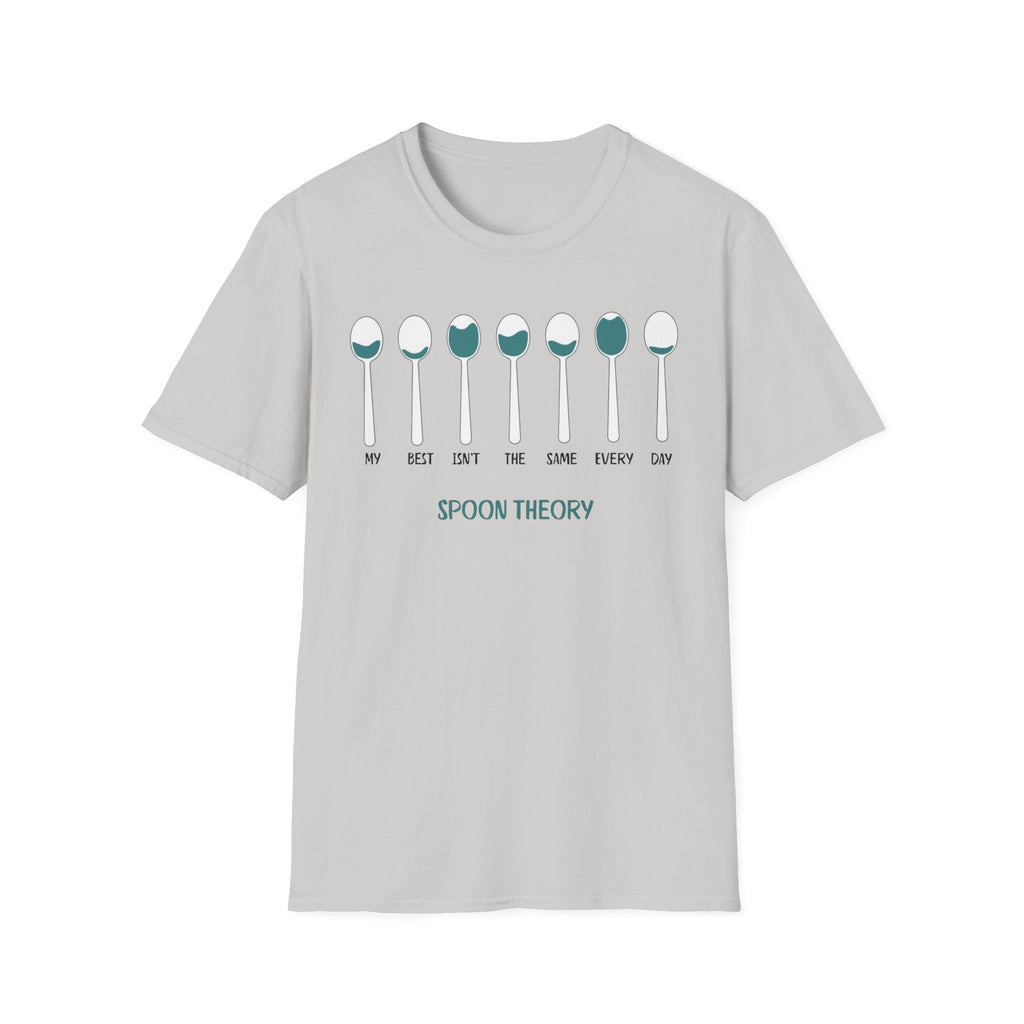 Spoon Theory T-Shirt – "My Best Isn't the Same Every Day" Chronic Illness Awareness Tee