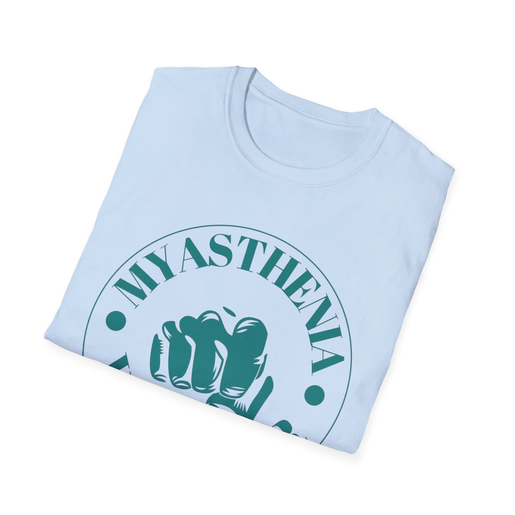 Myasthenia Warrior T-Shirt — Fist Logo Awareness Tee