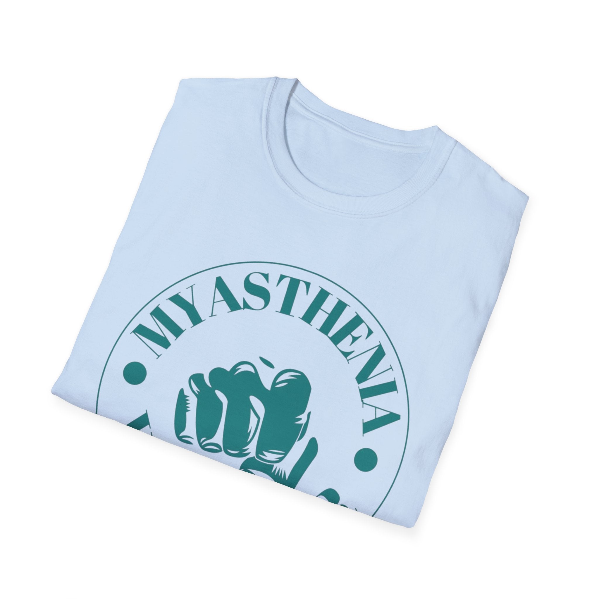 Myasthenia Warrior T-Shirt — Fist Logo Awareness Tee