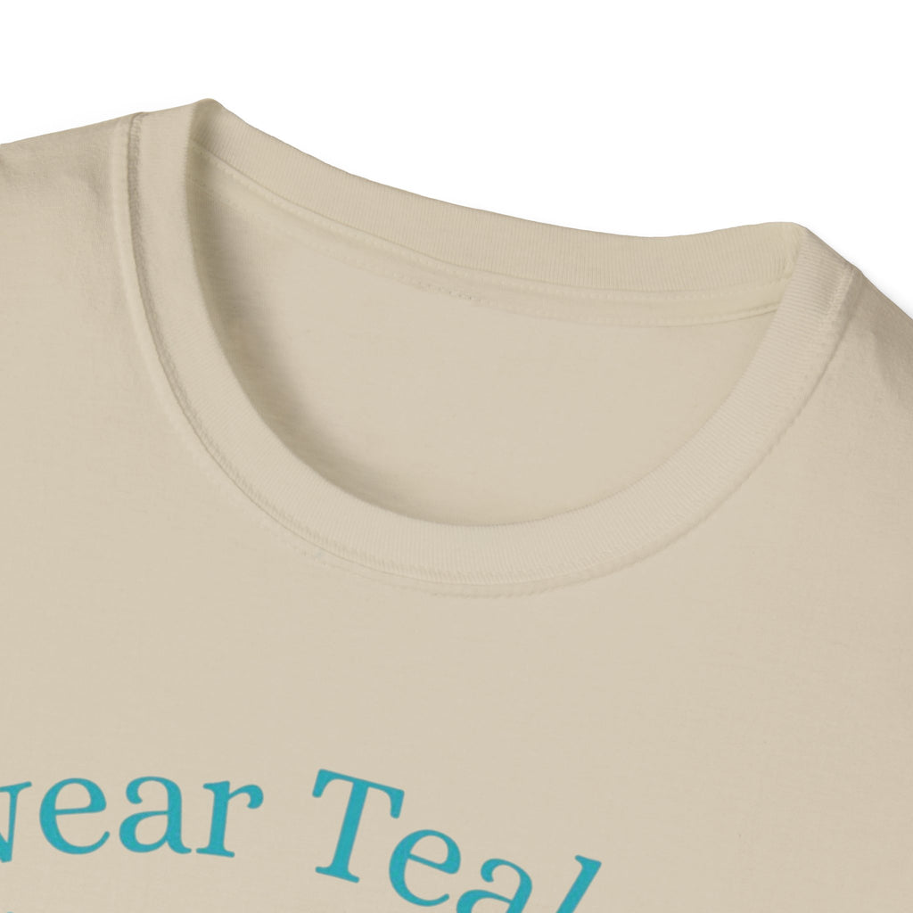 Myasthenia Gravis Awareness T-Shirt — "I Wear Teal For My Friend"