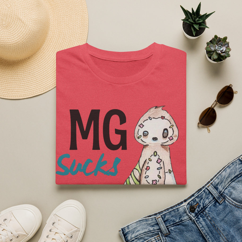MG Sucks Sloth T-Shirt — Chronic Illness Awareness Tee