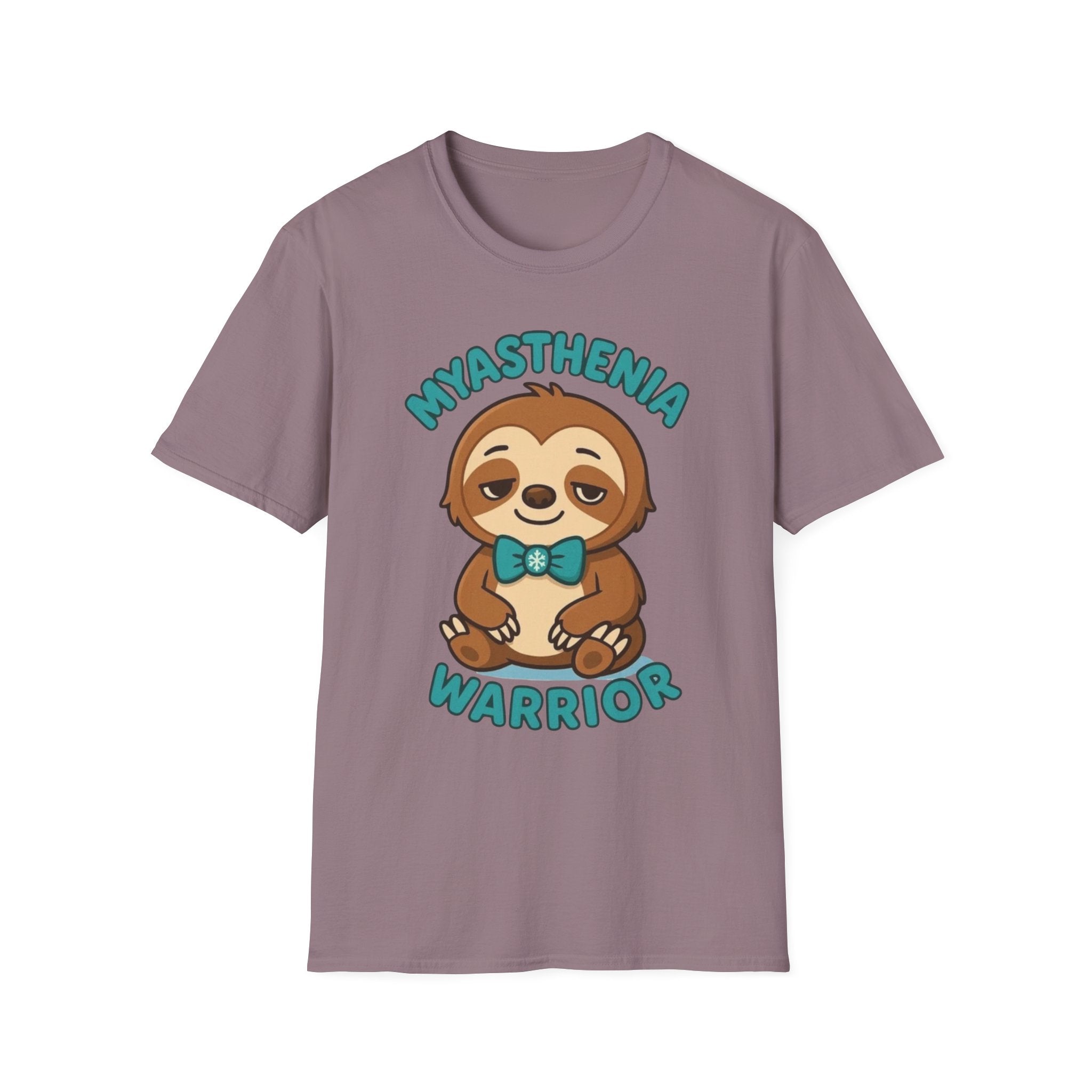 Myasthenia Warrior Sloth T-Shirt