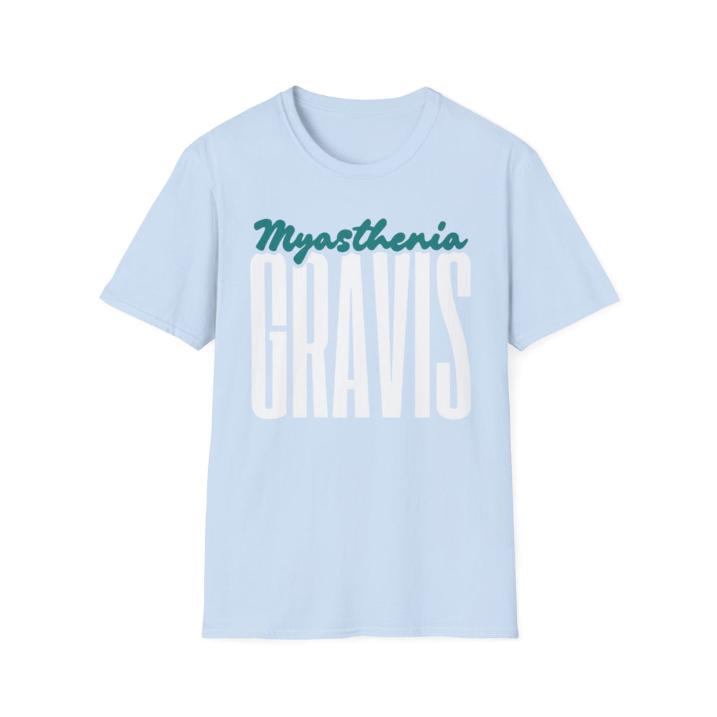 Myasthenia Gravis Minimalist Logo T-Shirt