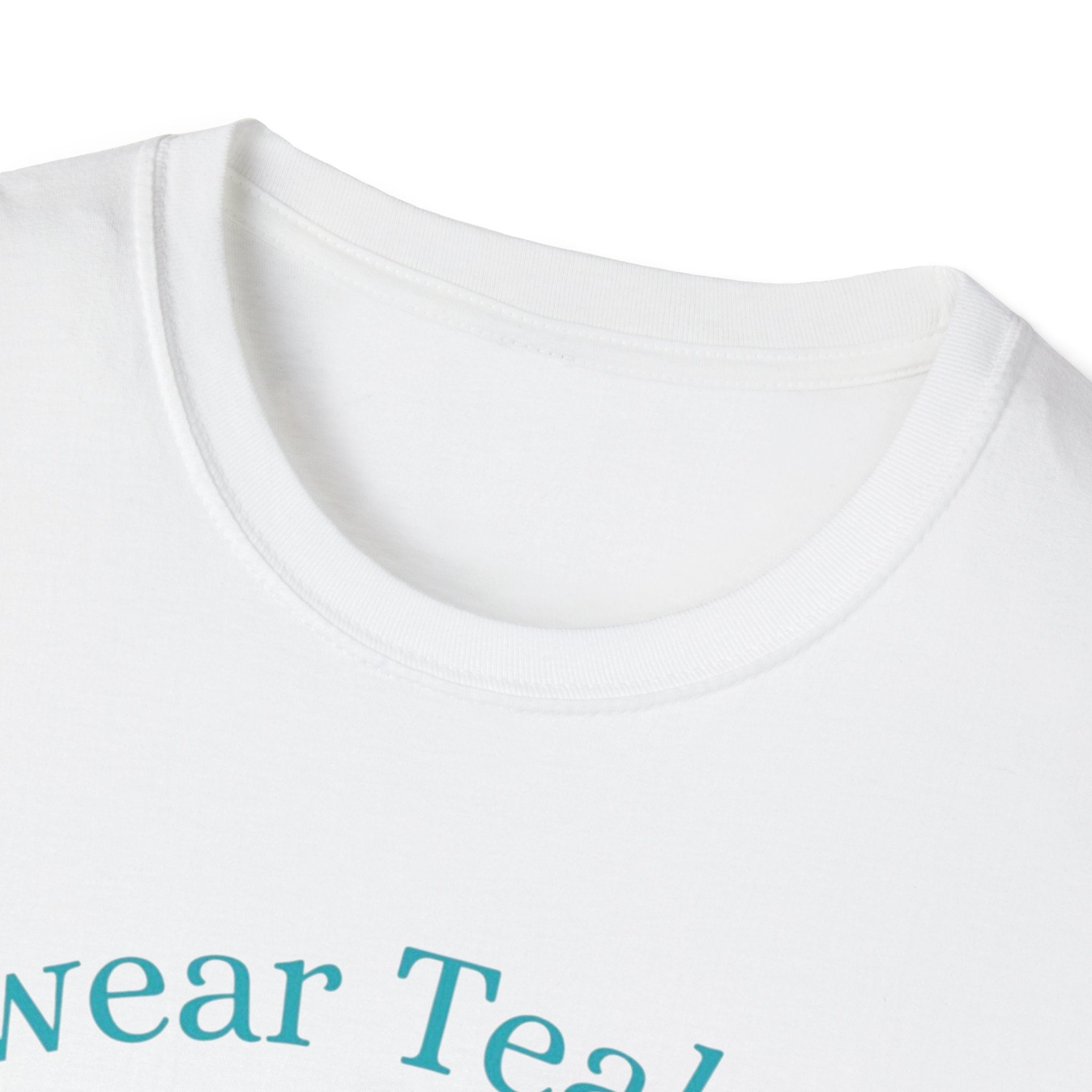 Myasthenia Gravis Awareness Ribbon T-Shirt — "I Wear Teal for My Mom"