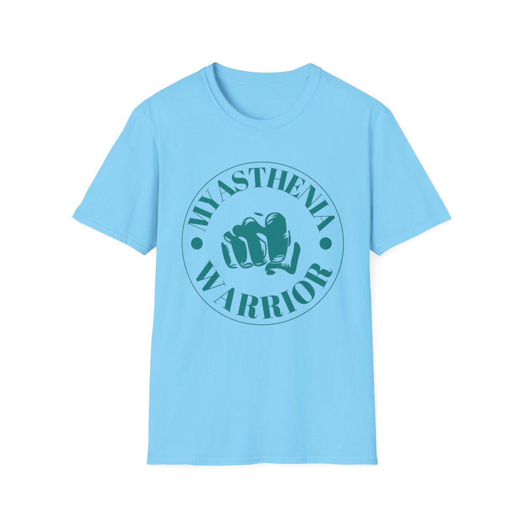 Myasthenia Warrior T-Shirt — Fist Logo Awareness Tee