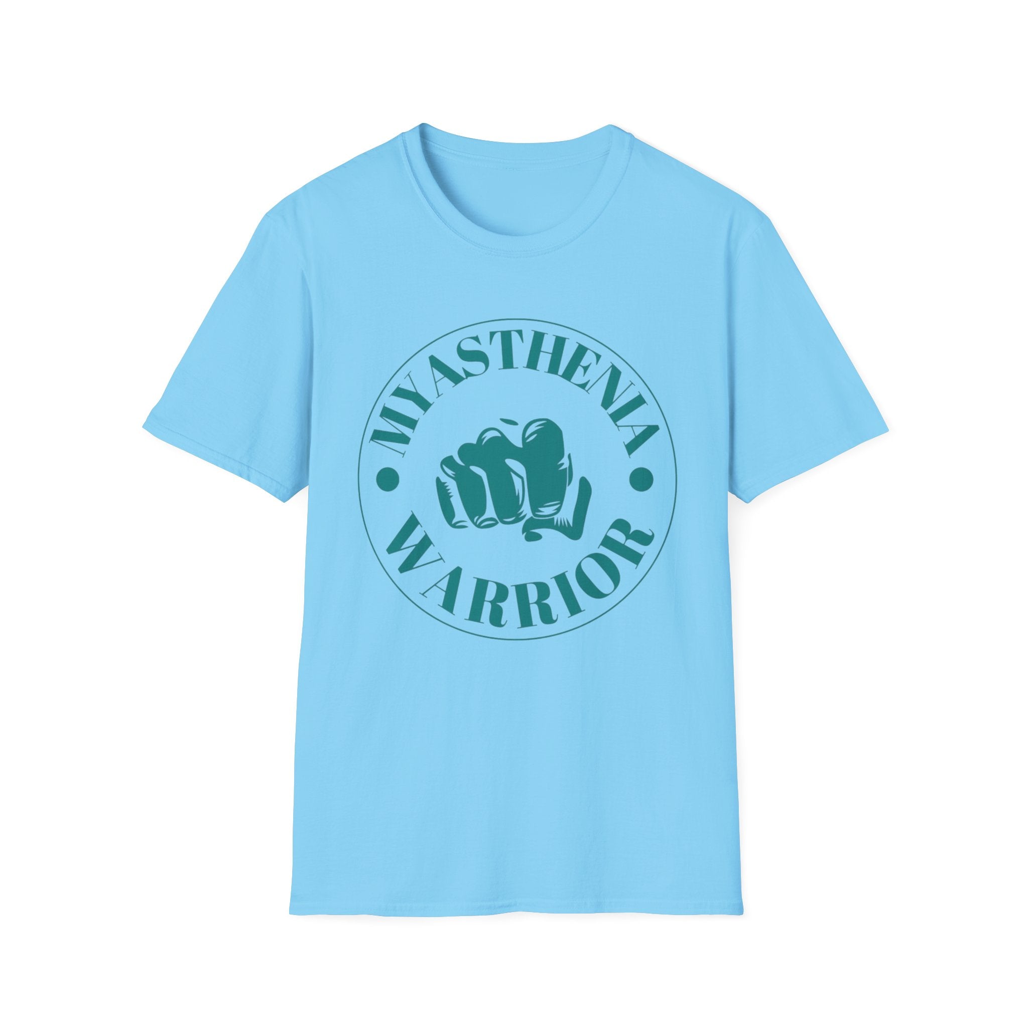Myasthenia Warrior T-Shirt — Fist Logo Awareness Tee
