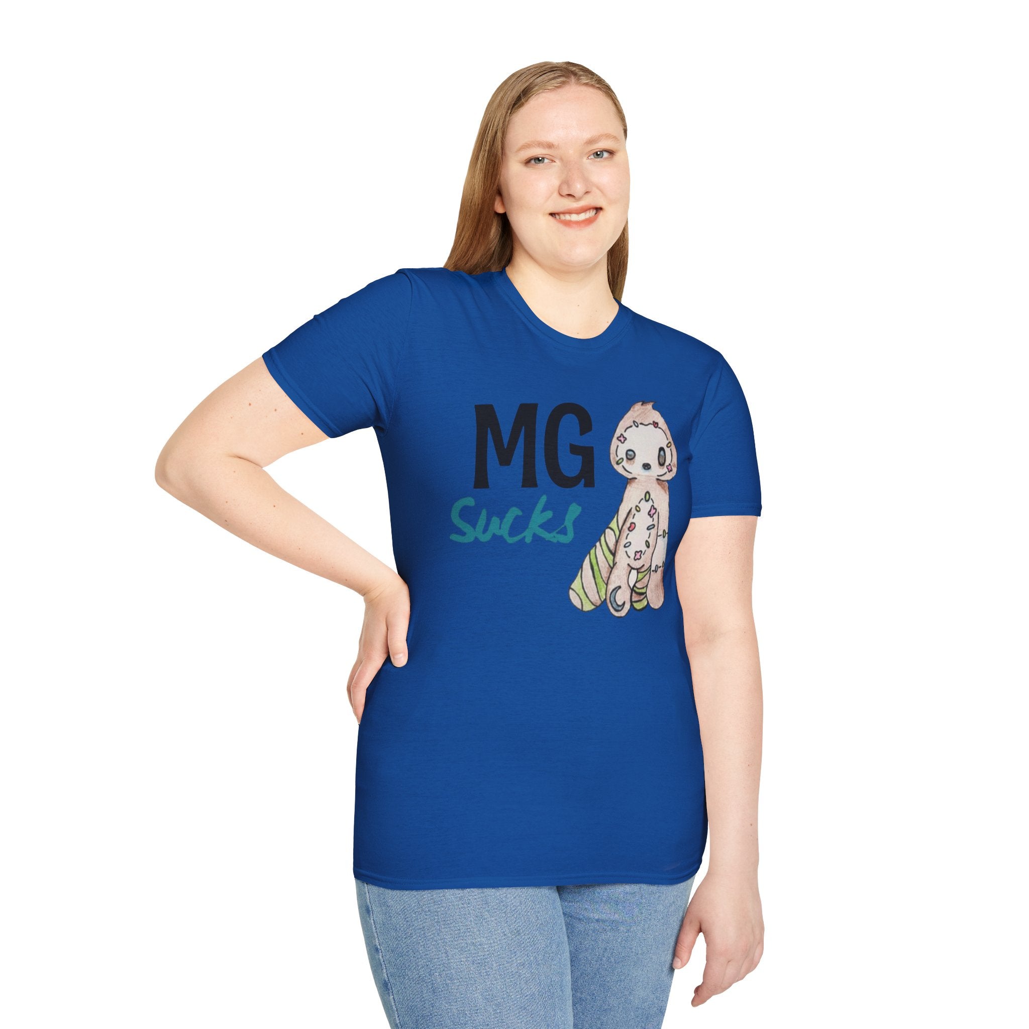 MG Sucks Sloth T-Shirt — Chronic Illness Awareness Tee