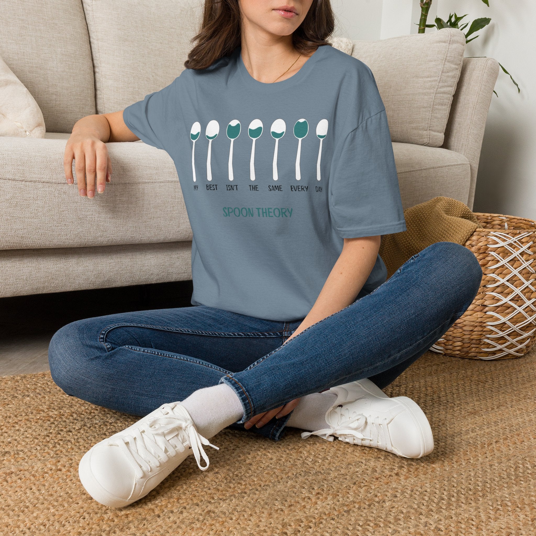 Spoon Theory T-Shirt – "My Best Isn't the Same Every Day" Chronic Illness Awareness Tee