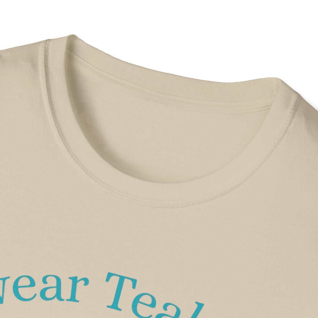 Myasthenia Gravis Awareness T-Shirt — "I Wear Teal for My Cousin" Support Tee