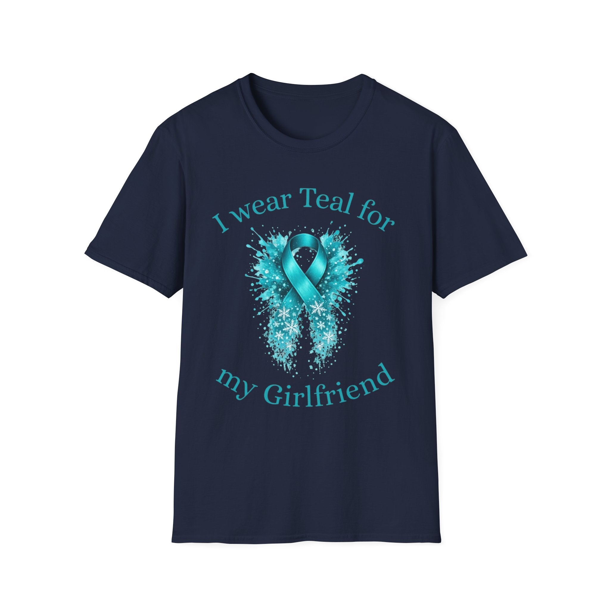Myasthenia Gravis Awareness Tee — "I Wear Teal For My Girlfriend"