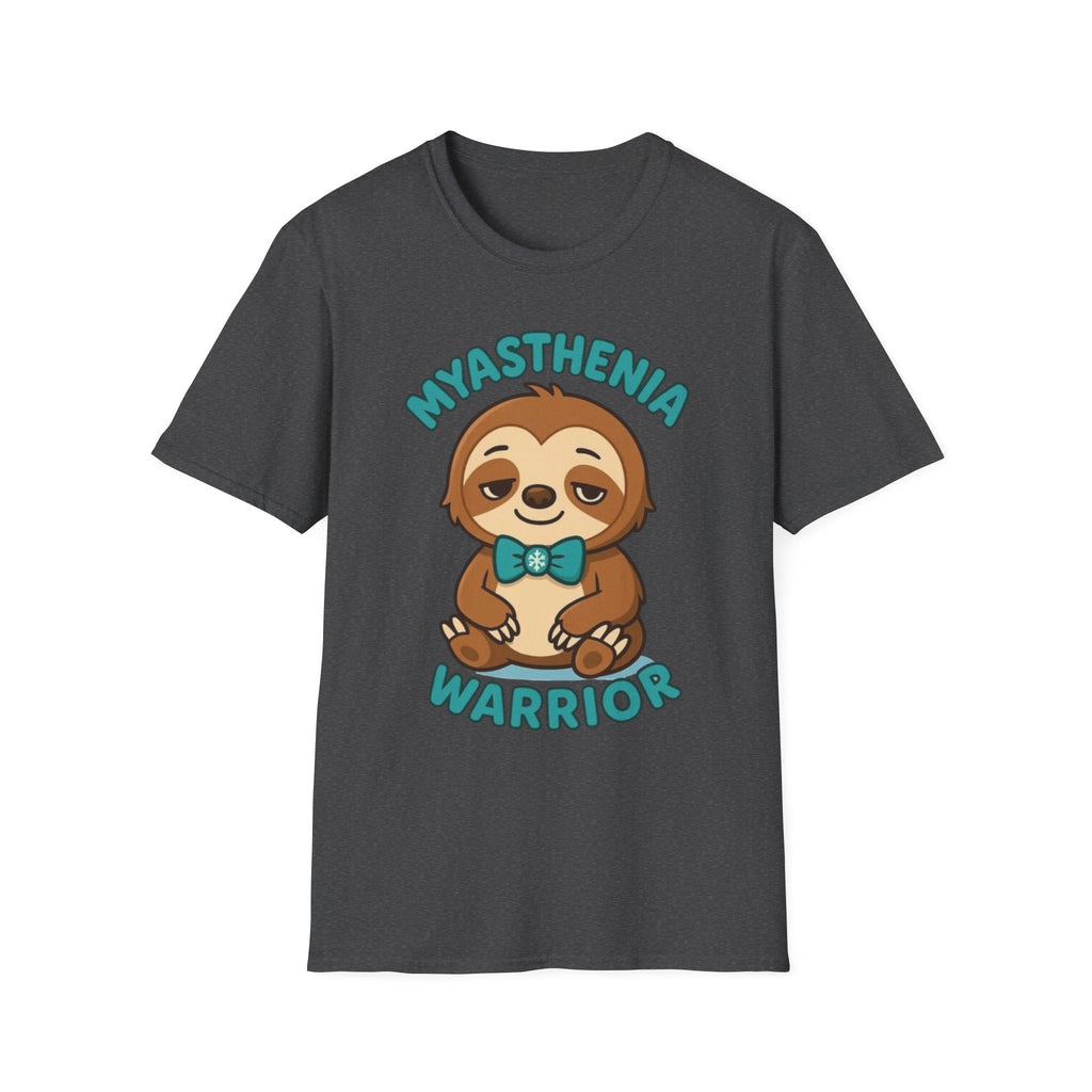 Myasthenia Warrior Sloth T-Shirt
