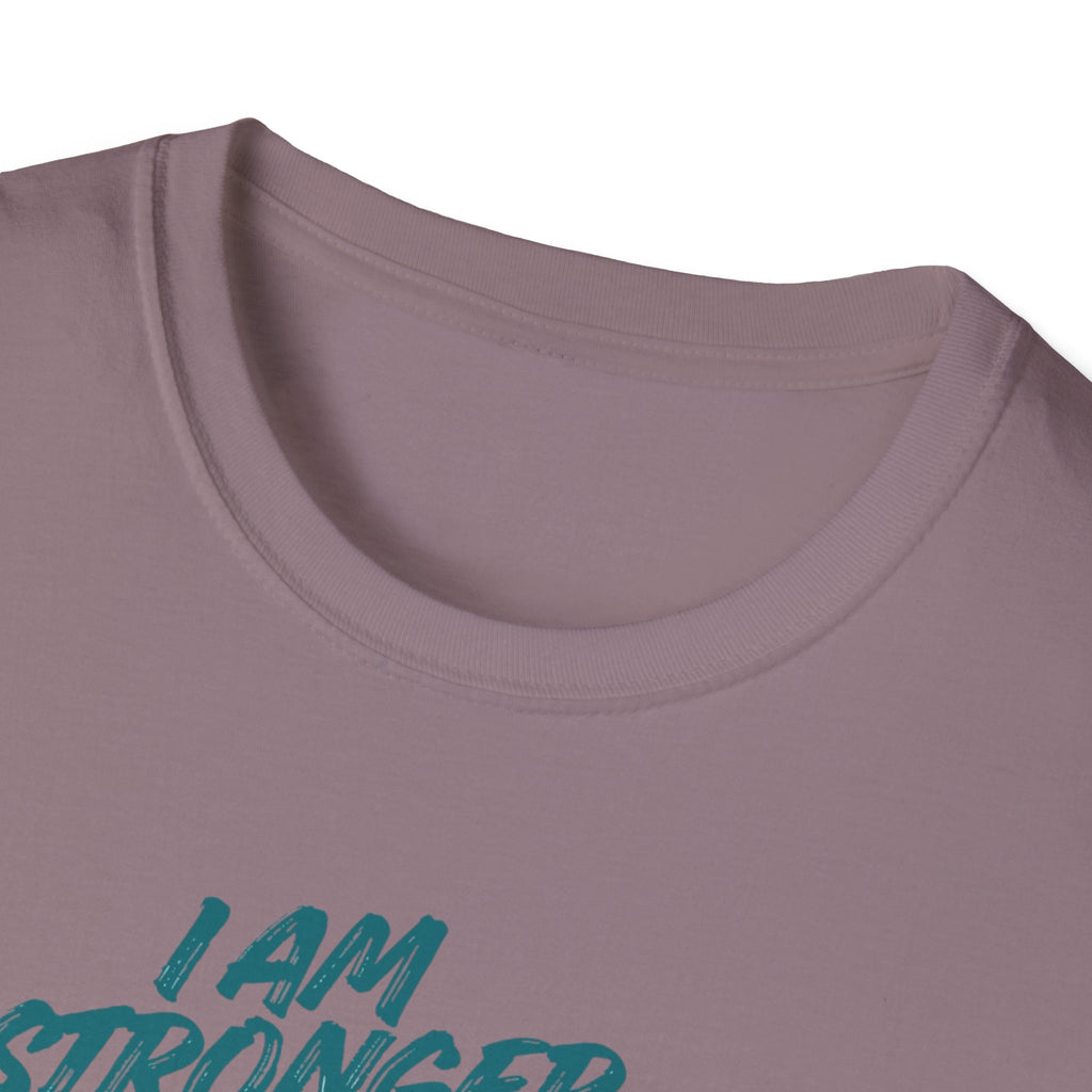 Elephant Strength T-Shirt — "I Am Stronger Than Myasthenia Gravis" Awareness Tee