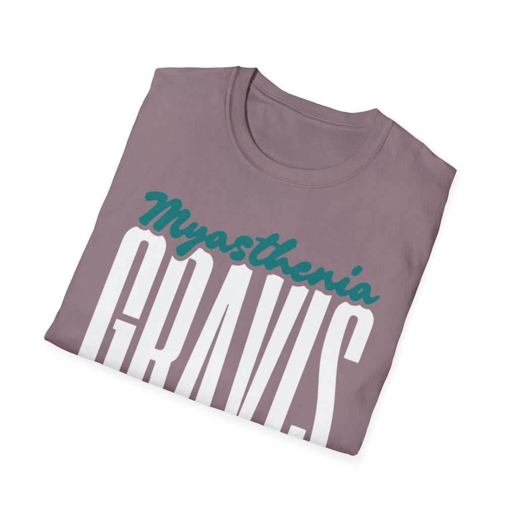 Myasthenia Gravis Minimalist Logo T-Shirt