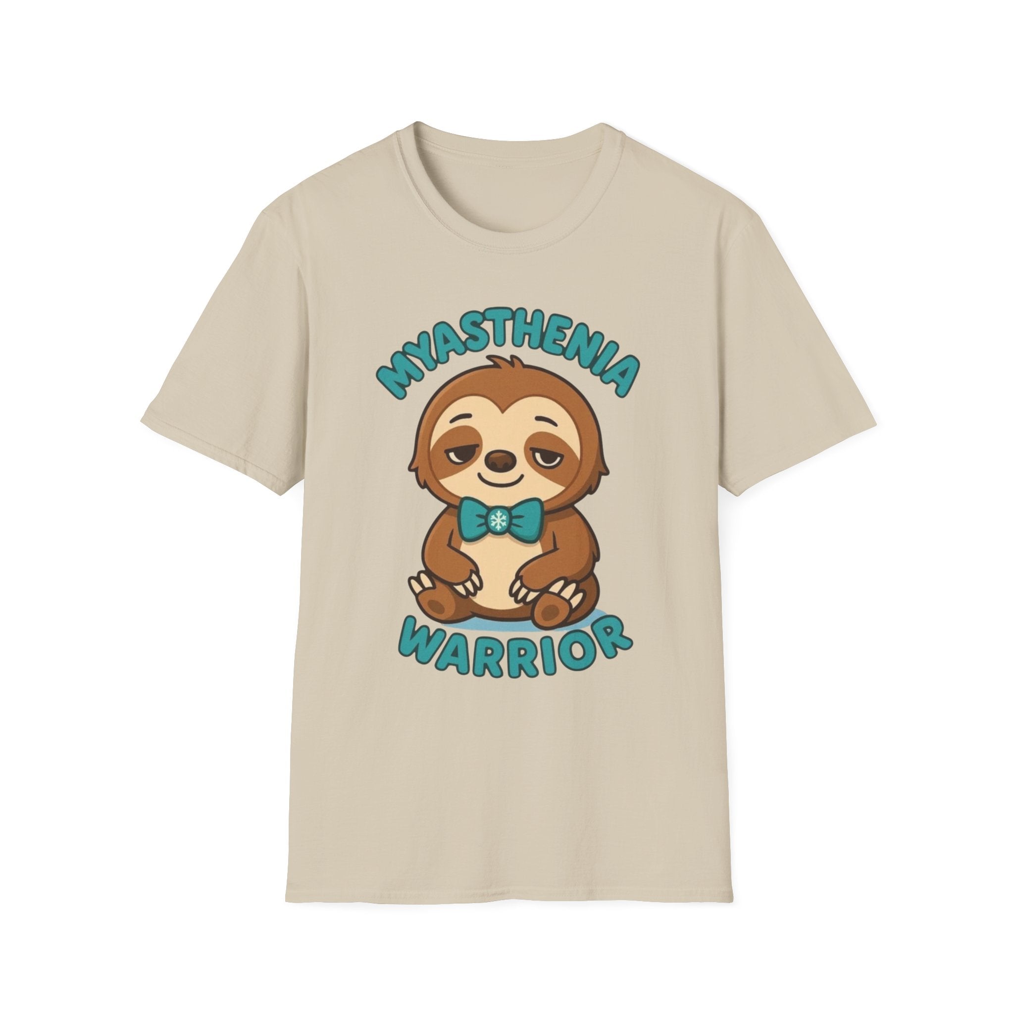 Myasthenia Warrior Sloth T-Shirt
