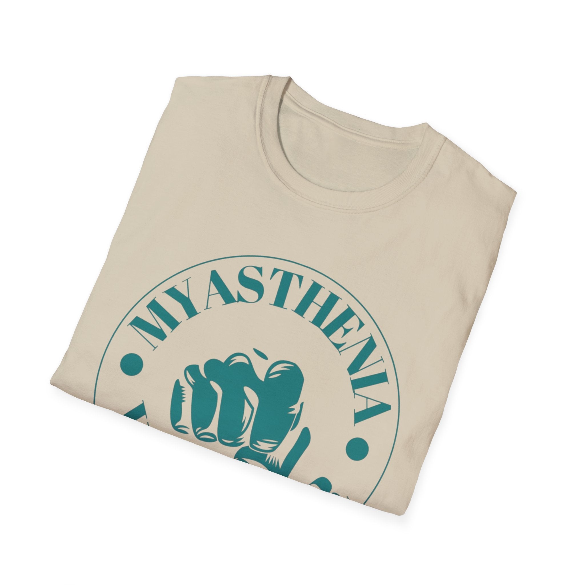 Myasthenia Warrior T-Shirt — Fist Logo Awareness Tee