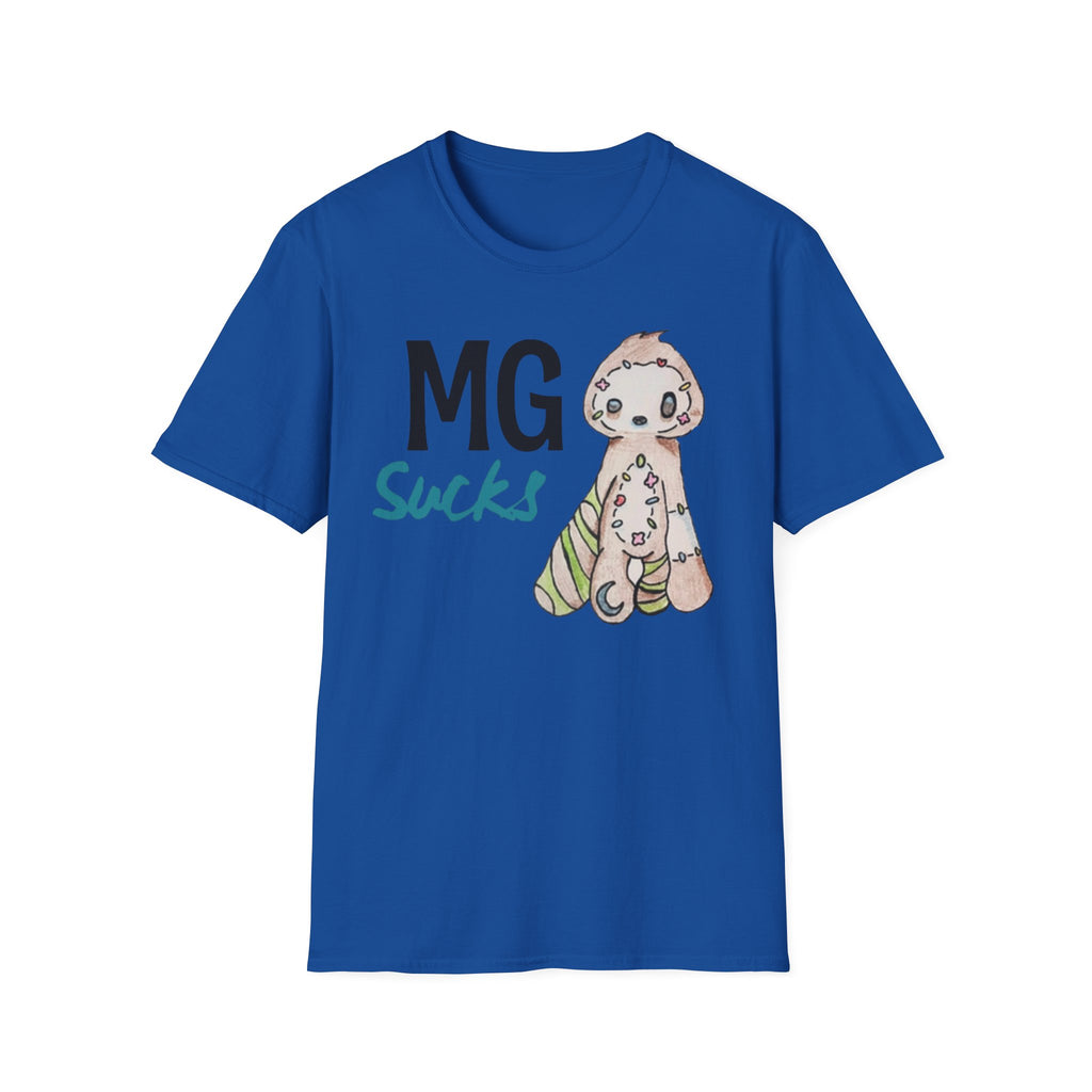 MG Sucks Sloth T-Shirt — Chronic Illness Awareness Tee