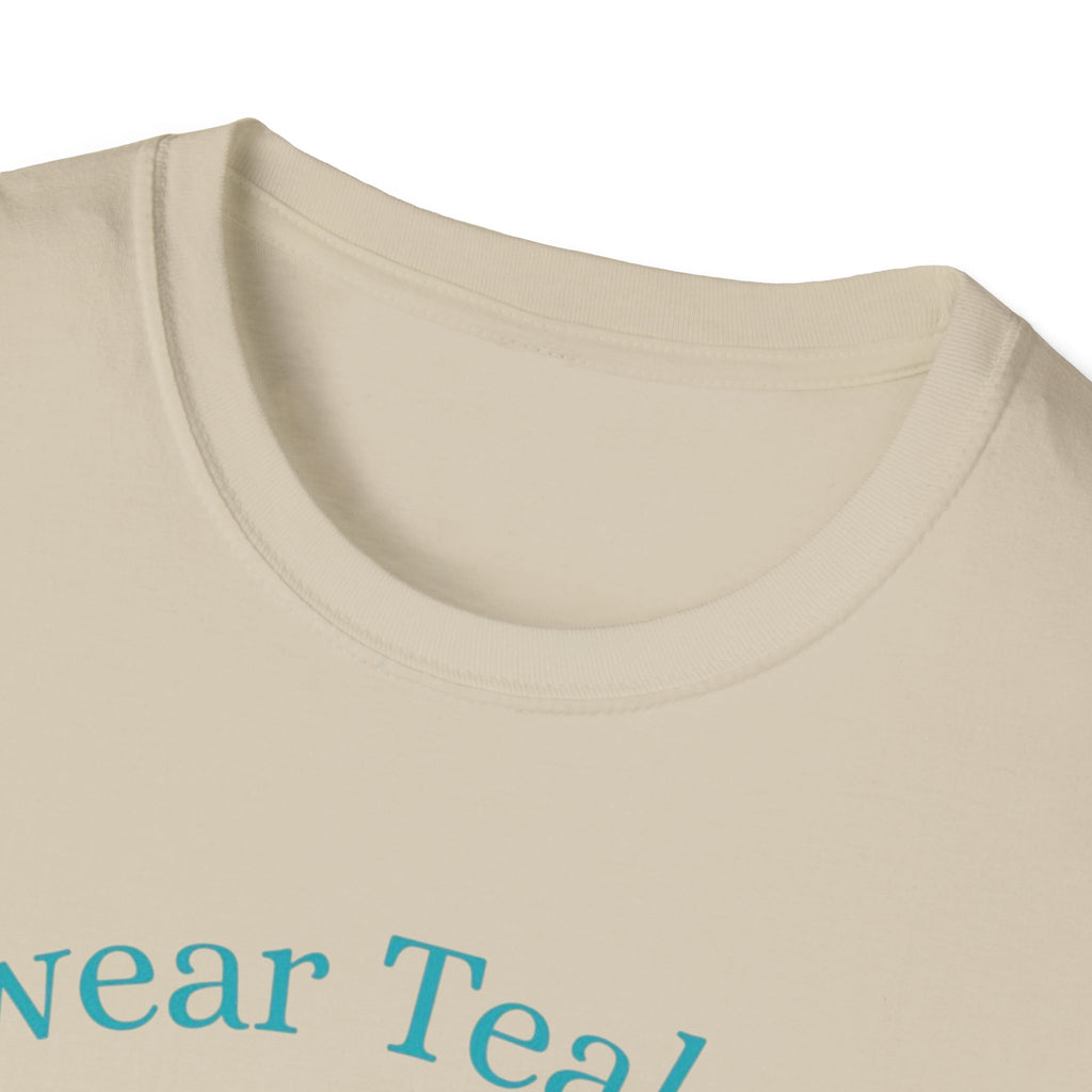 Myasthenia Gravis Awareness T-Shirt — "I Wear Teal For My Partner"