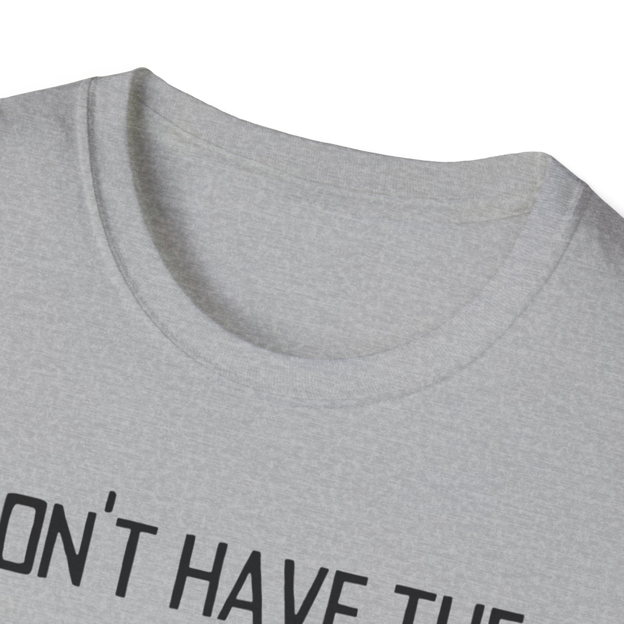 T-Shirt — “I Don’t Have the Energy For This” Low Battery Graphic Tee