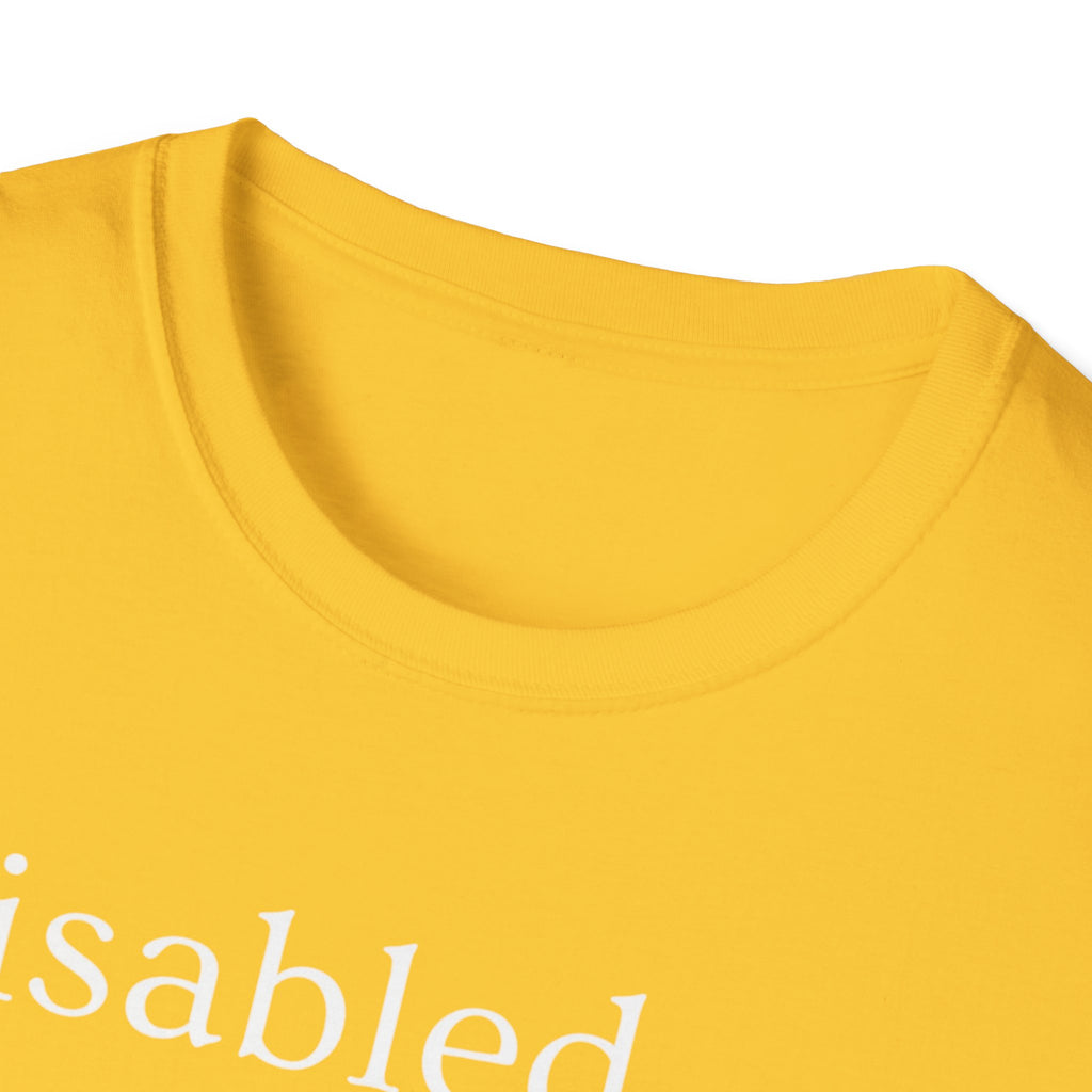 Disabled Definition T-Shirt — Disability Pride Awareness Tee