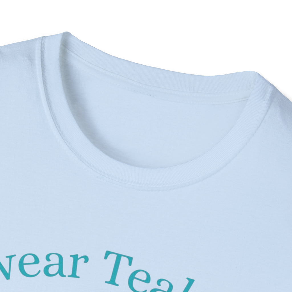 Myasthenia Gravis Awareness Tee — “I Wear Teal For My Wife”