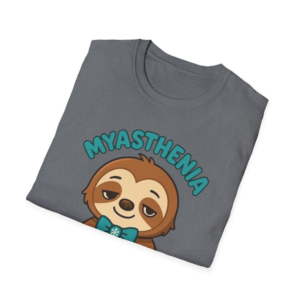 Myasthenia Warrior Sloth T-Shirt