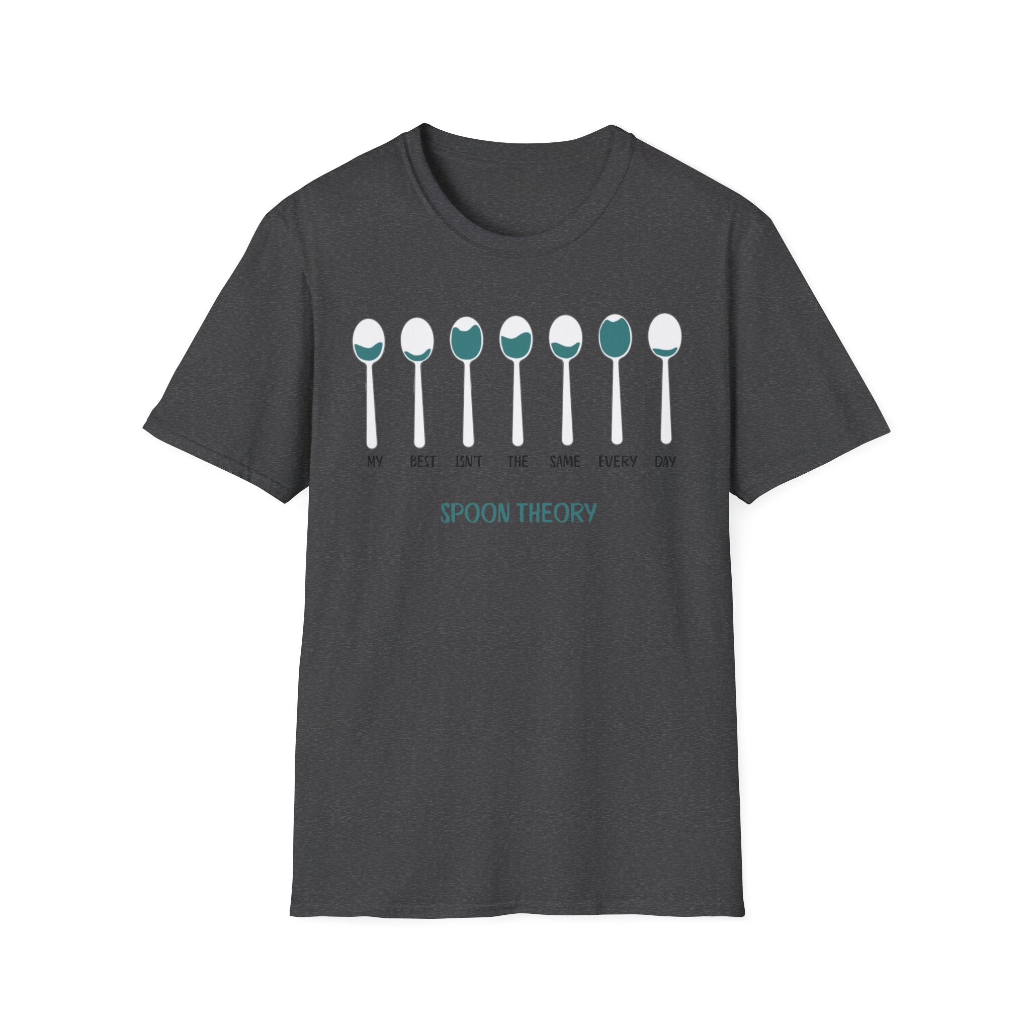 Spoon Theory T-Shirt – "My Best Isn't the Same Every Day" Chronic Illness Awareness Tee