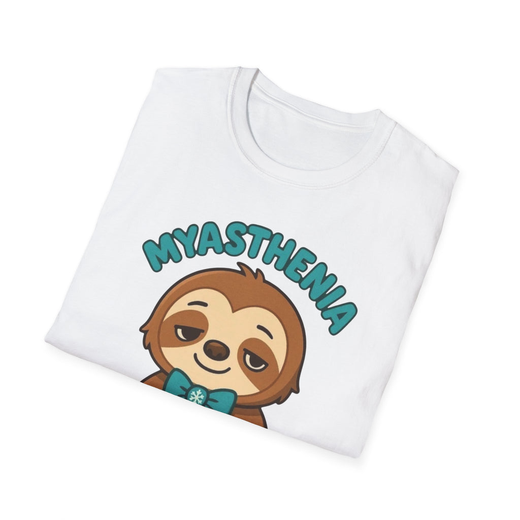 Myasthenia Warrior Sloth T-Shirt
