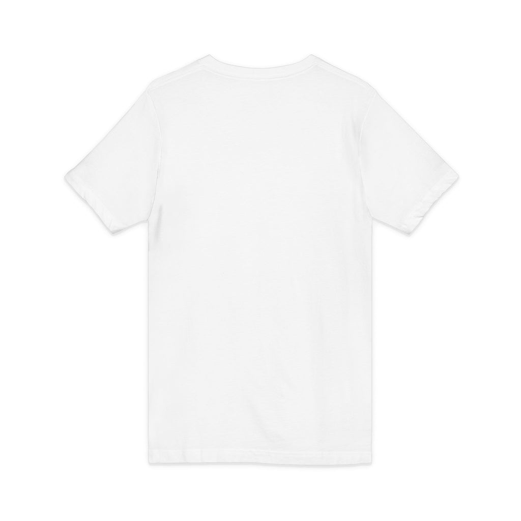 Rare Zebra Awareness V-Neck Tee — "I Am Rare" Teal Ribbon Shirt