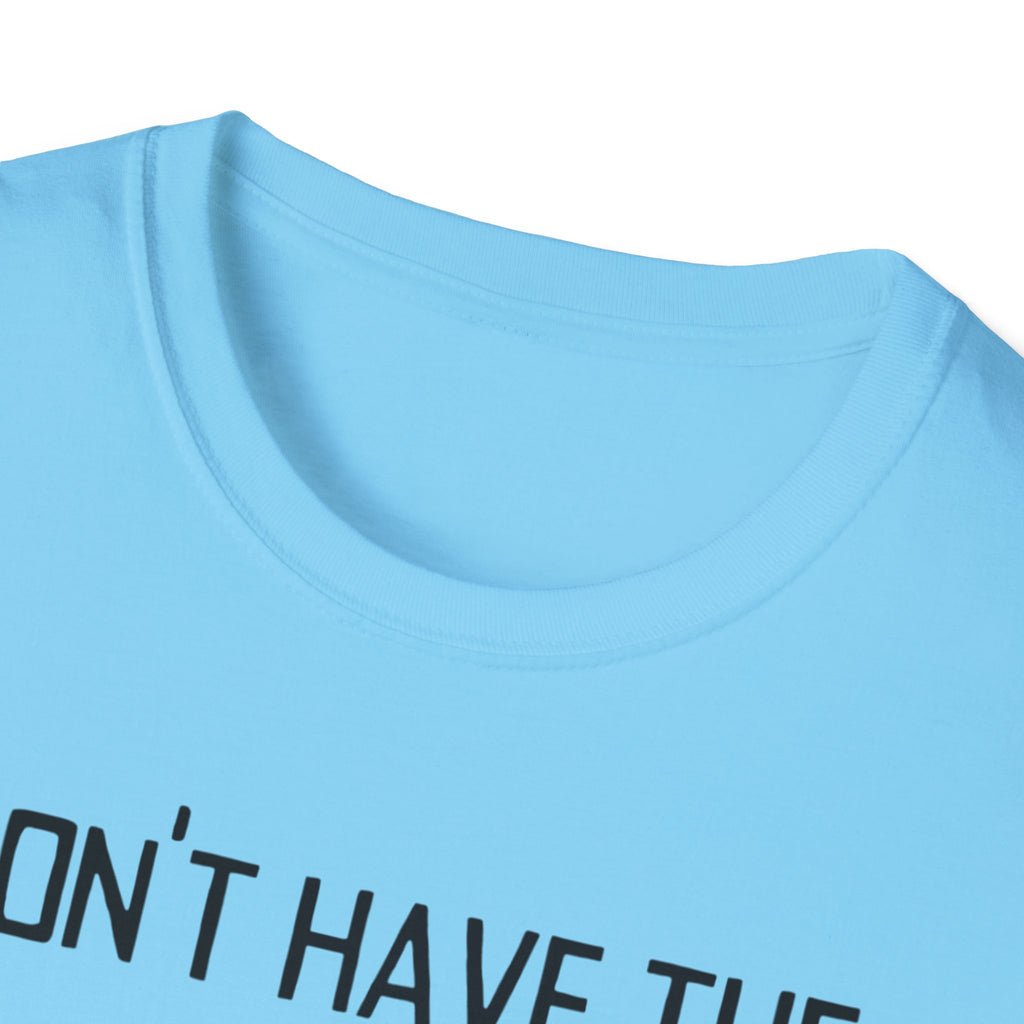 T-Shirt — “I Don’t Have the Energy For This” Low Battery Graphic Tee