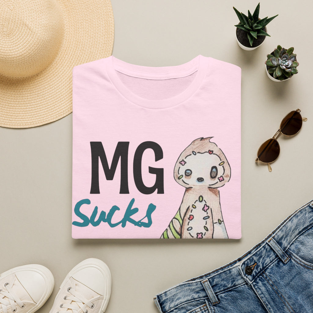 MG Sucks Sloth T-Shirt — Chronic Illness Awareness Tee