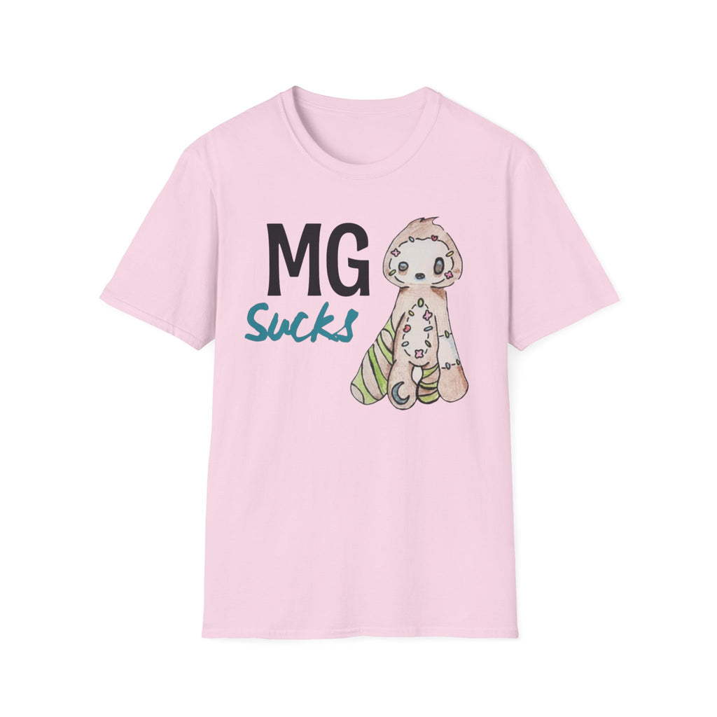 MG Sucks Sloth T-Shirt — Chronic Illness Awareness Tee