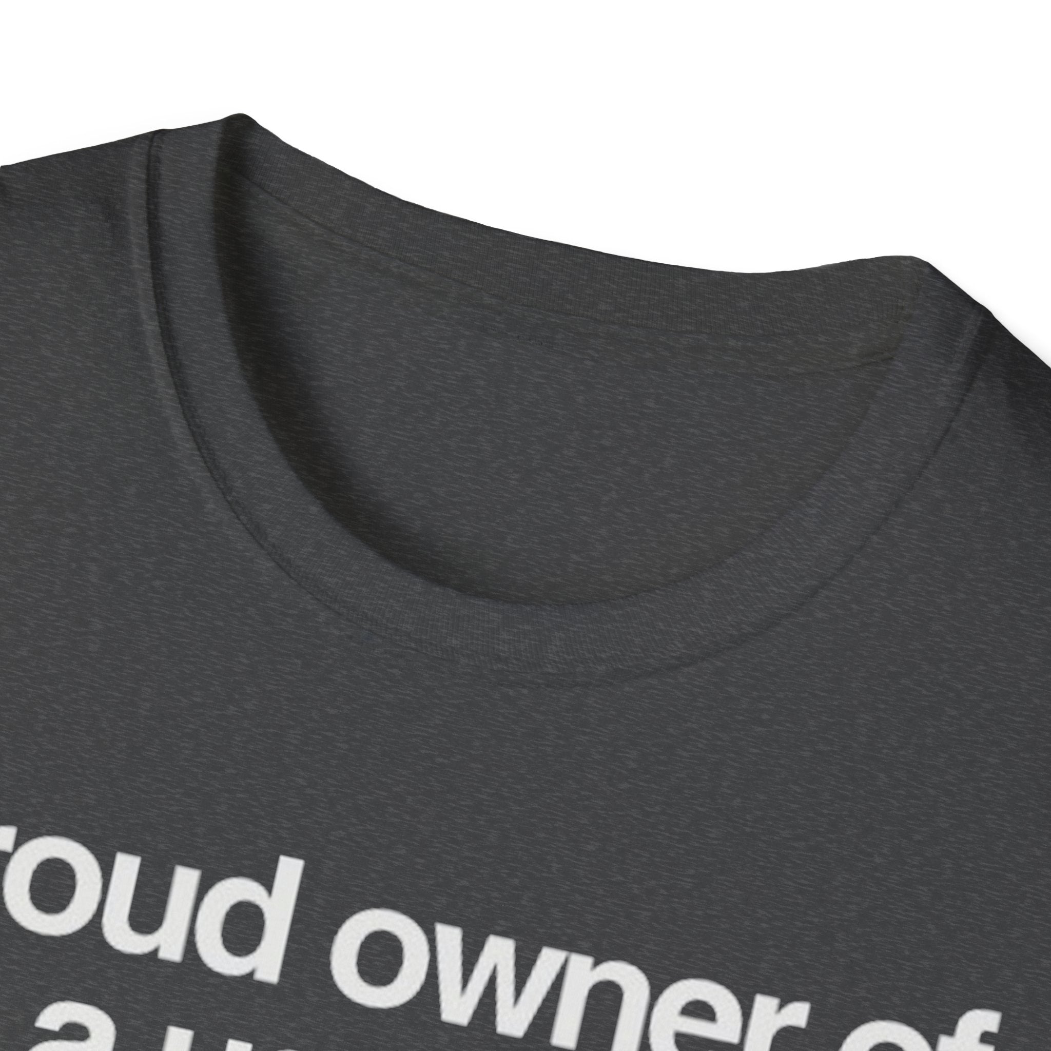 "Proud owner of a useless Immune System" Slogan Tee