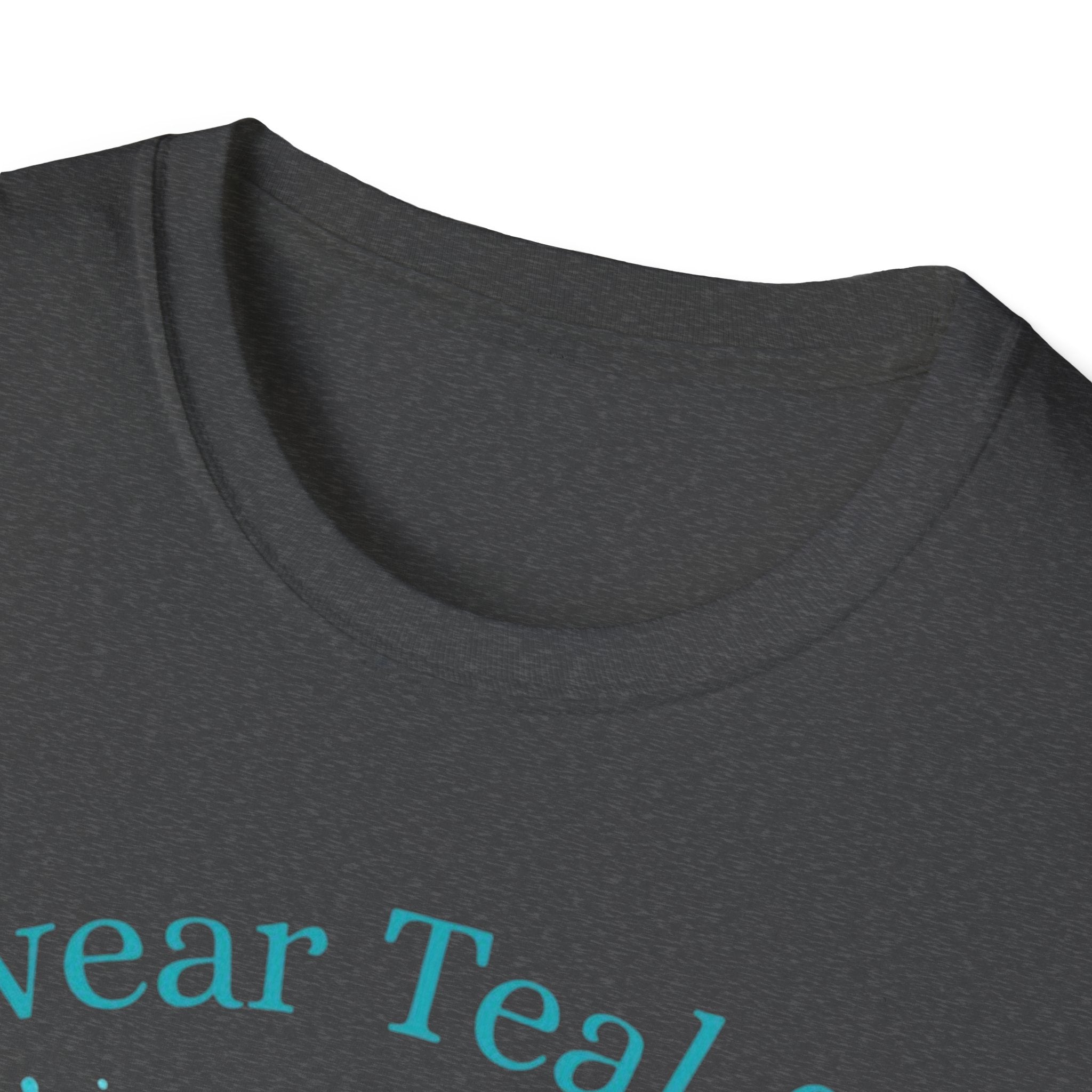 Myasthenia Gravis Awareness T-Shirt — "I Wear Teal For My Grandpa"